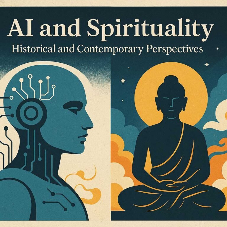 ai and spirituality poster