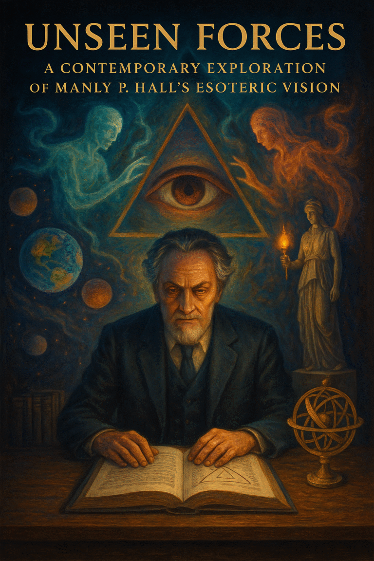 the work pf manly p hall graphic