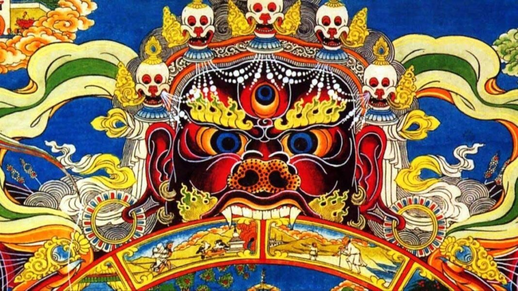 tibetan-book-of-the-dead-buddhist-illustration