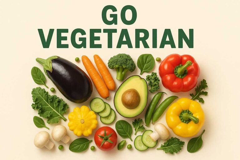 Go Vegetarian graphic