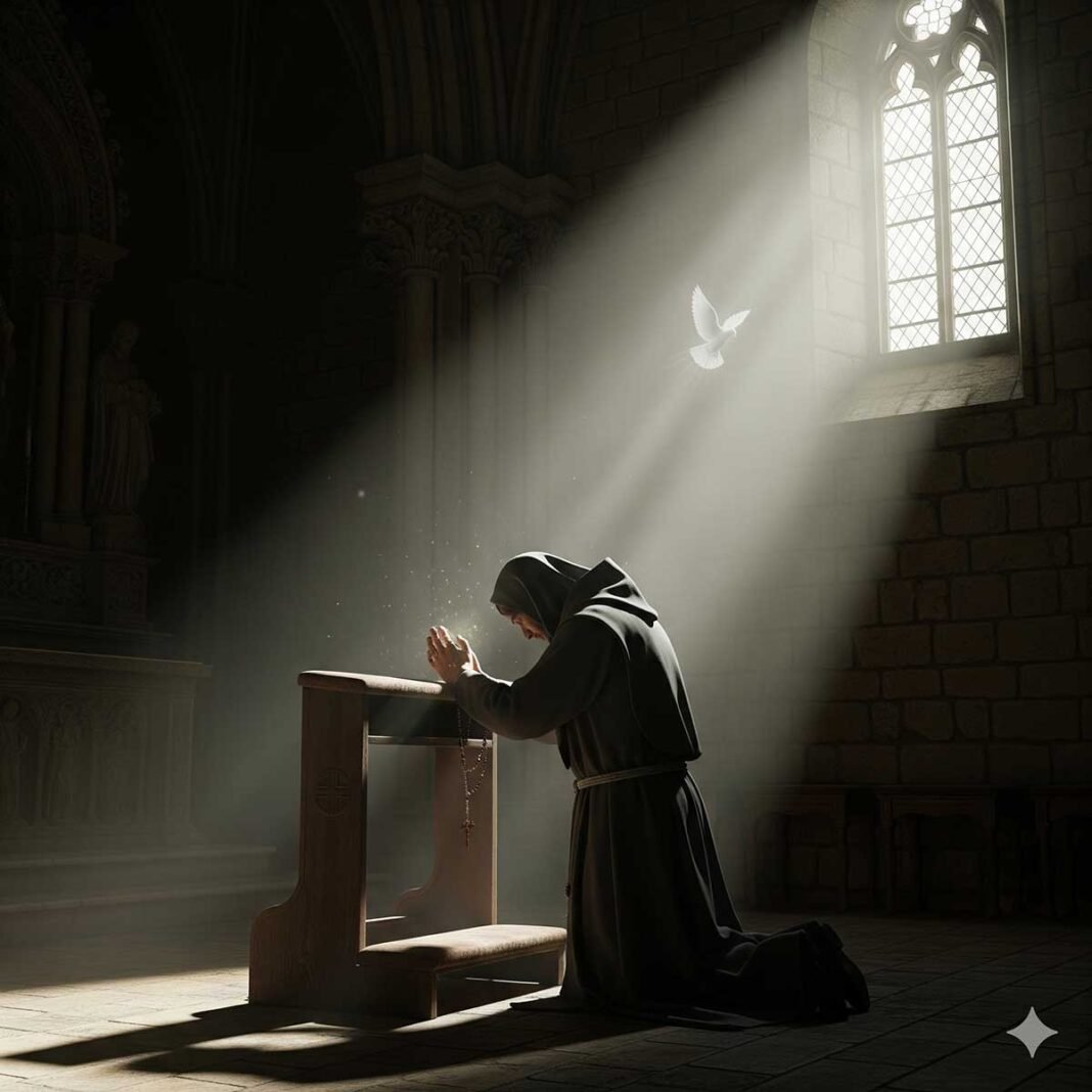 catholic_mysticism monk_praying_catholic_mysticism