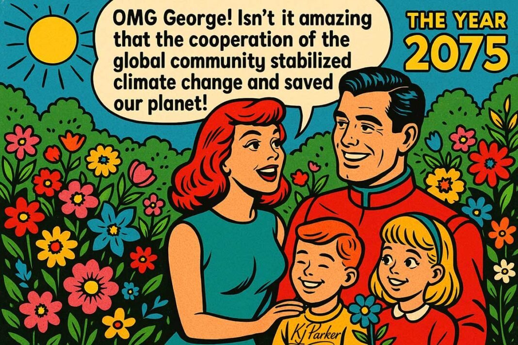 poppart_furturistic_couple_celebrating_climate_change_success