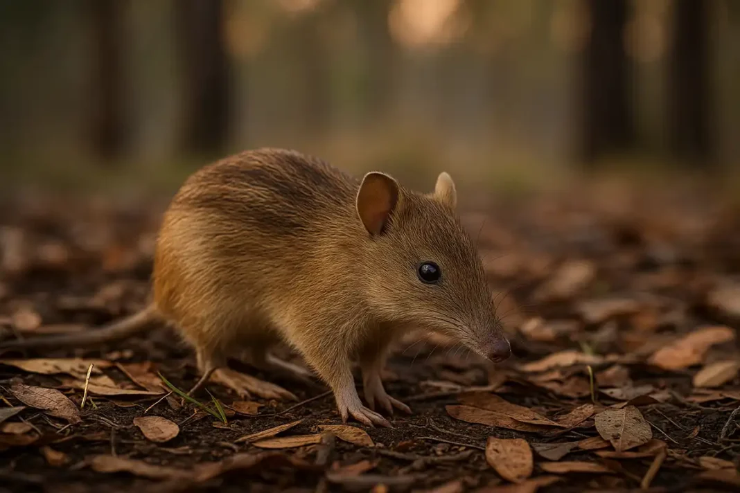 South-eastern Striped Bandicoot AI impression creator kevin parker